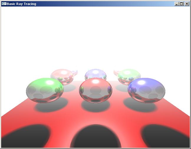 CPU Ray tracer images 1