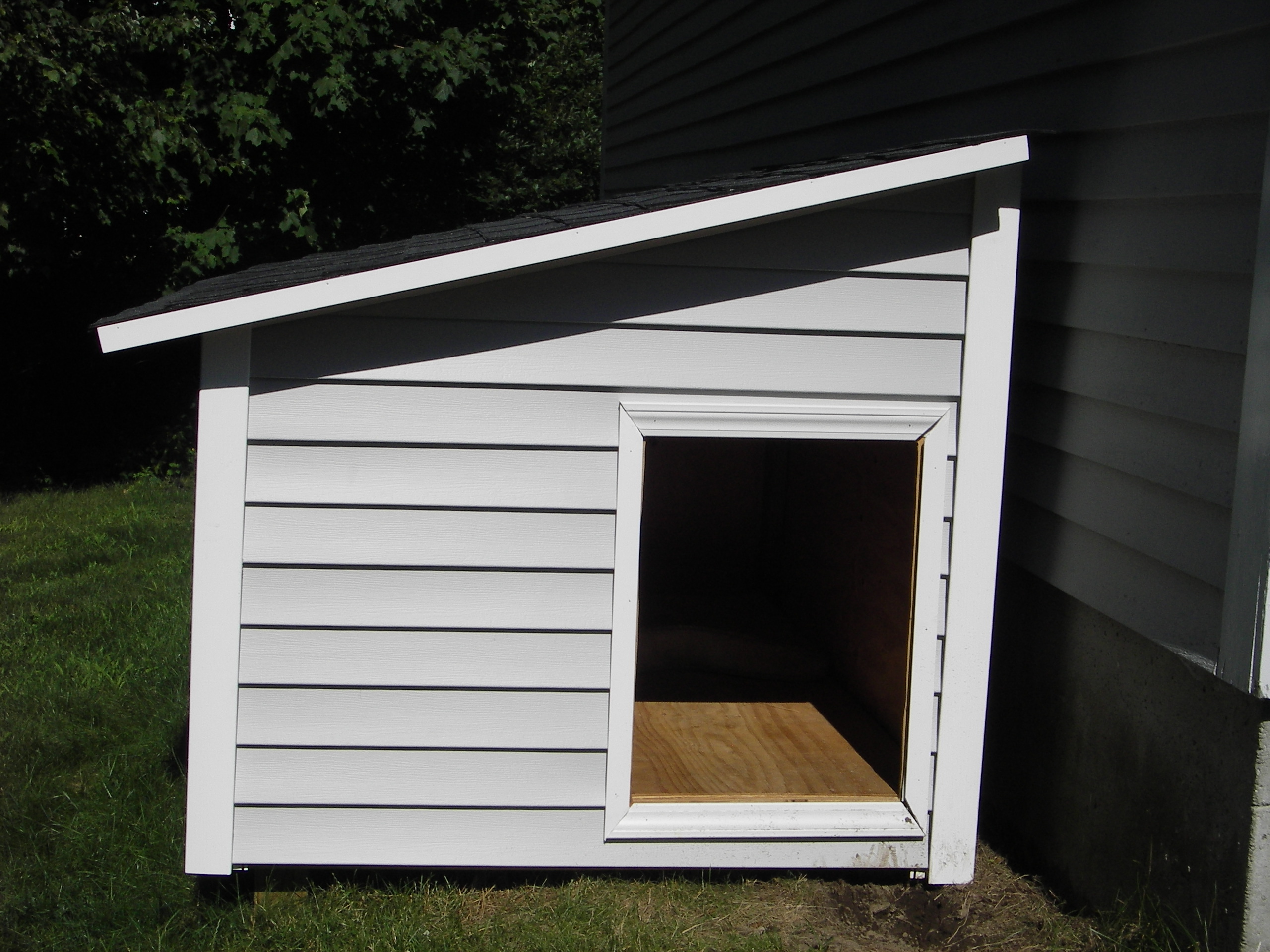 Simple Dog House Plans Dog House Plans For Large Dogs