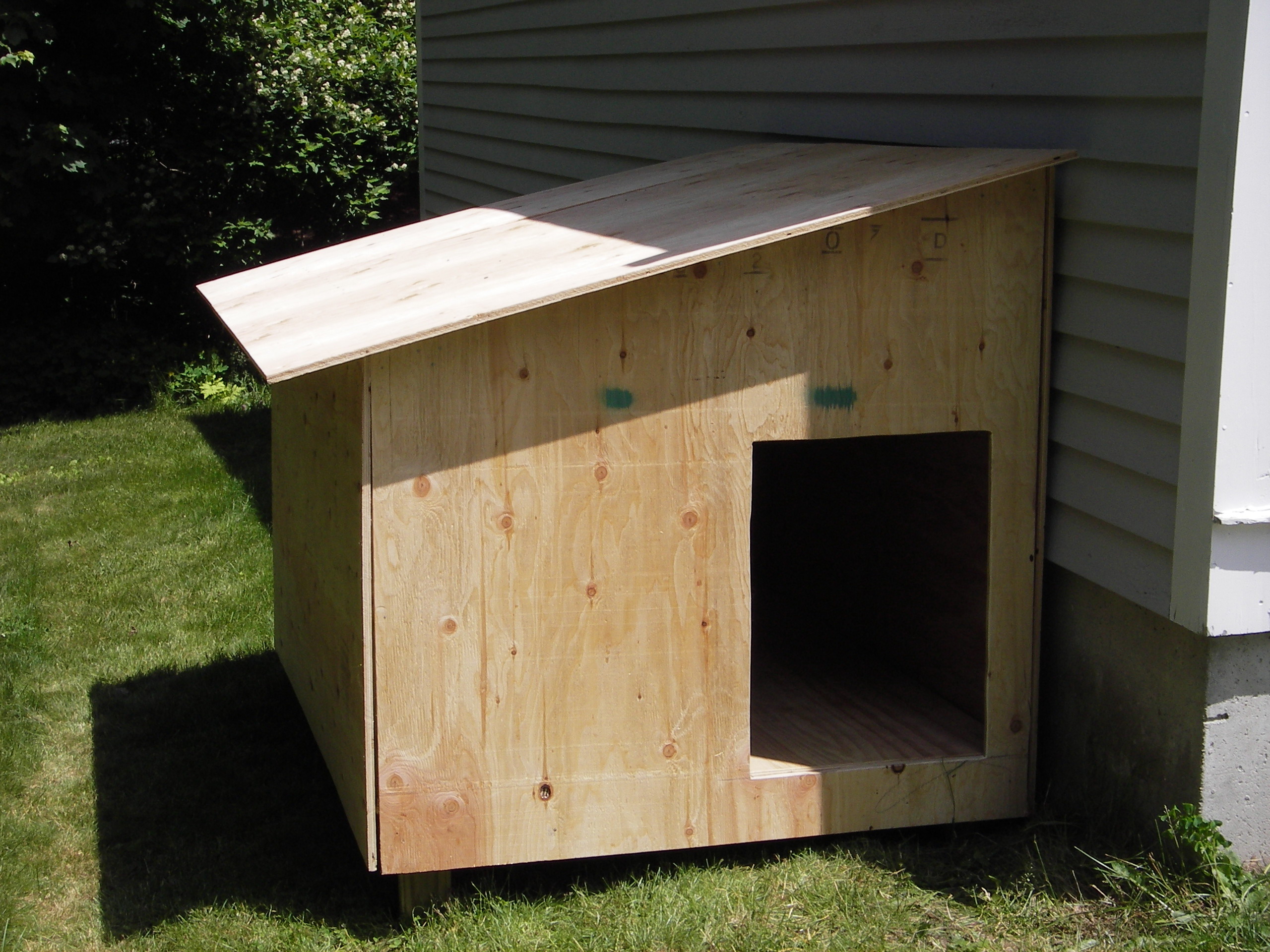 House Plans and Design: Dog House Plans With Flat Roof