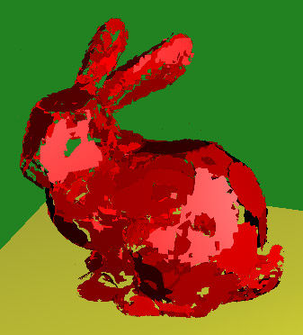 Billboard Representation Bunny Low Error