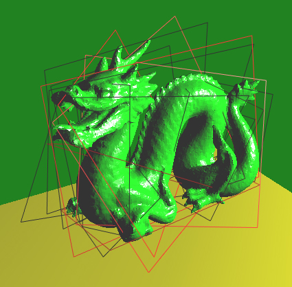 Original Dragon Model with Billboards
