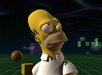 [Homer in 3D close-up]