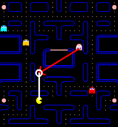 Using AIPaint to author ghost behaviors in Pac-Man