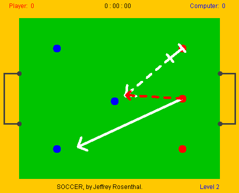 Using AIPaint to author player behaviors in soccer