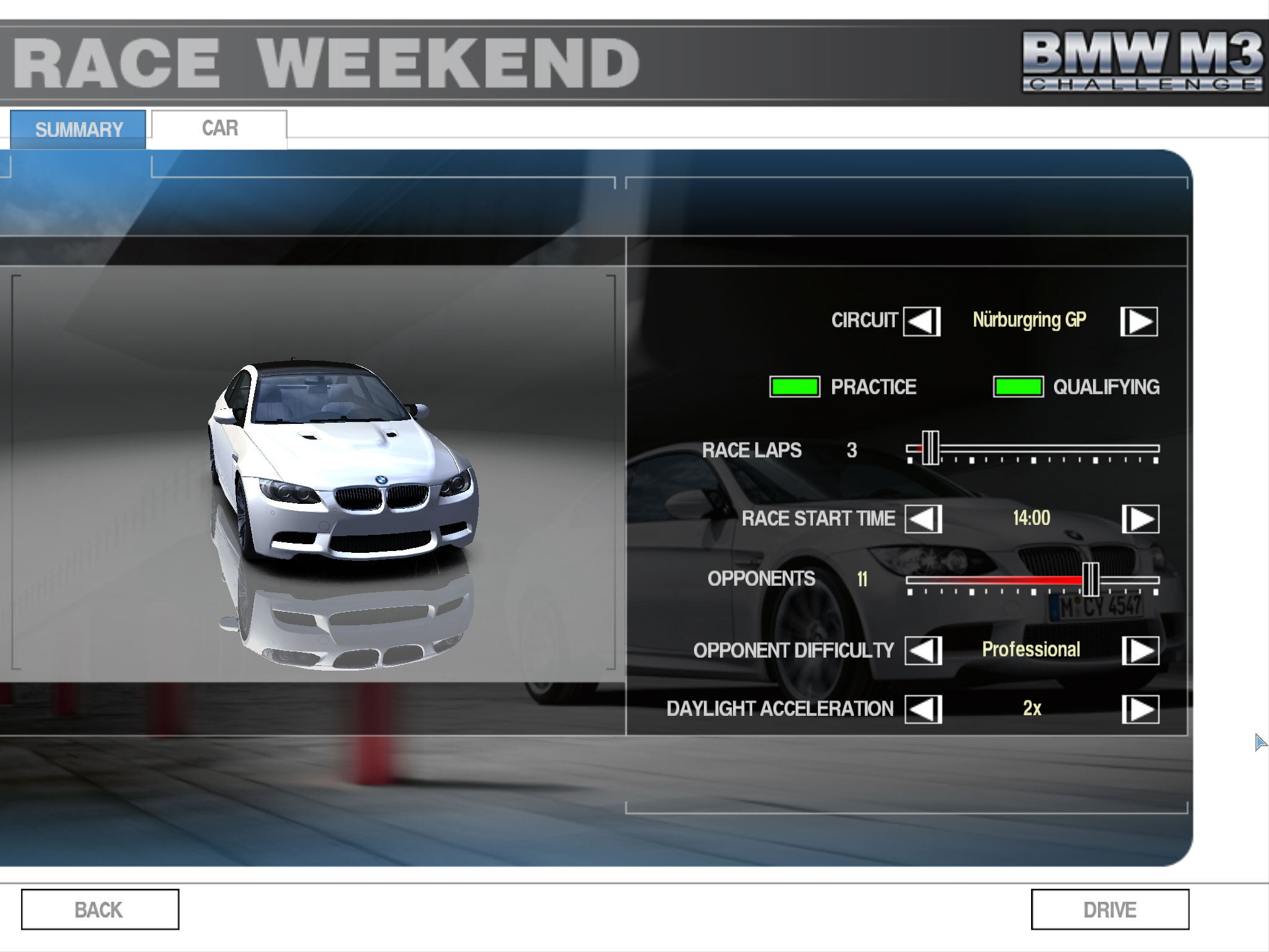 Bmw m3 challenge demo letlts #6