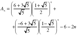A(n) = ((6 + 3*sqrt(5))/sqrt(5)) * ((1+sqrt(5))/2)^n + ((-6+3*sqrt(5))/sqrt(5)) * ((1-sqrt(5))/2)^n -6 -2*n